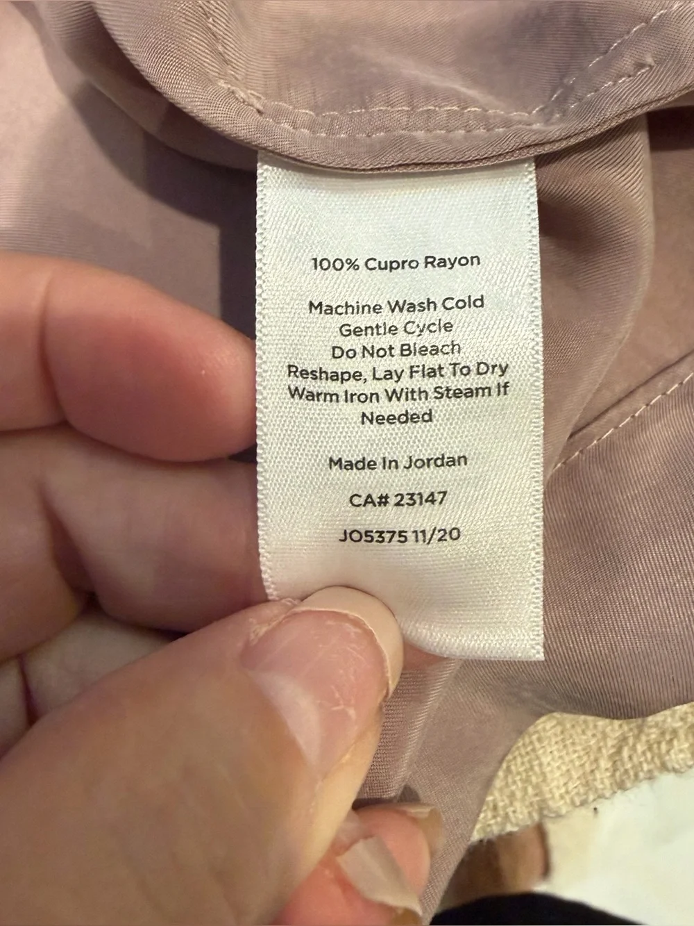 Haven Well Within Women's Washable Rayon Robe Mauve Color Size XL